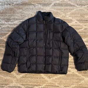 L.L. Bean Men's Midnight Black Puffer Jacket